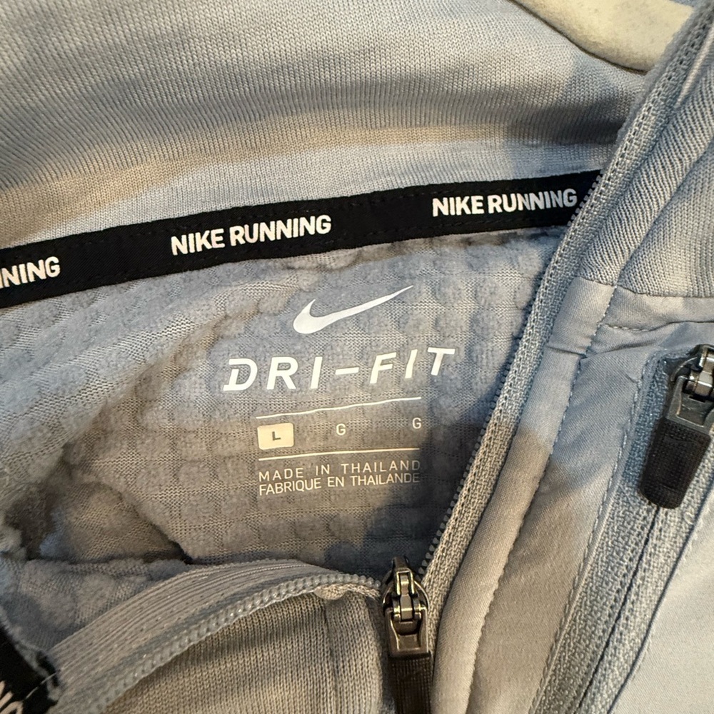 Nike Light Gray Performance Pullover - image 5